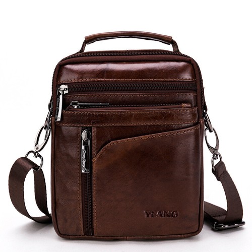 Borsa uomo vera pelle - , piccola