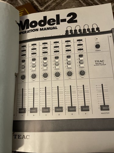 Teac modello due mixer - teac,