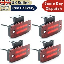 4 Pezzi 8 SMD LED Posteriore