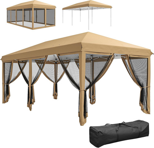 Gazebo pieghevole 6x3 pop - gazebo, up