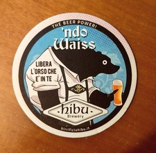 Sottobicchiere birra hibu - birra,