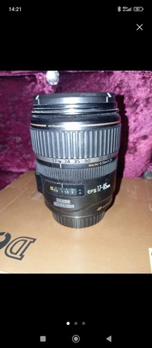Objetivo canon 17 85mm - objetivo,