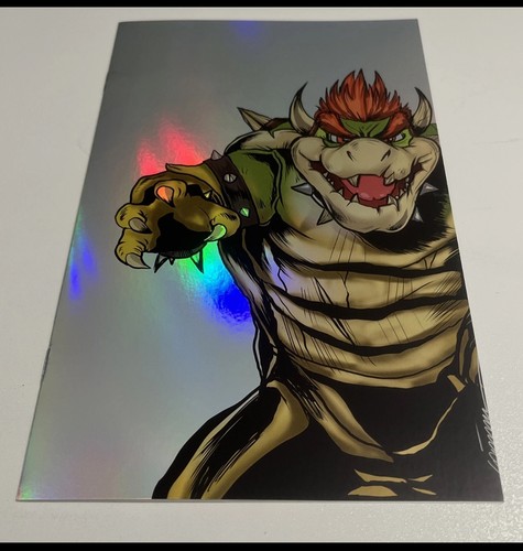 Battle damaged bowser silver - battle,