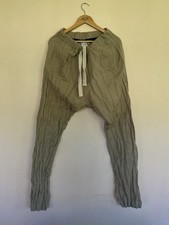 Raro Pantalone Archivio 10SEI0OTTO - Taglia L Avanguardia Giapponese - Beige Yohji Vibes