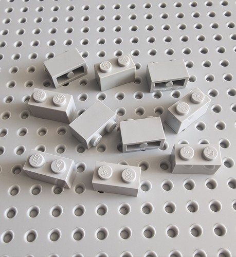 Lego basic mattoncino base 1x2 - basic,