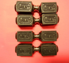 WOLSIT BICICLETTA N 8 GOMMINI COMPLETI DI DISTANZIALI RICAMBI PEDALI EPOCA