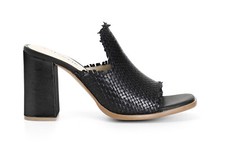 Cafè Noir C1XL1002 SABOT IN PELLE CON INTRECCIO