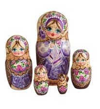 Bambole Russe Viola Bambole