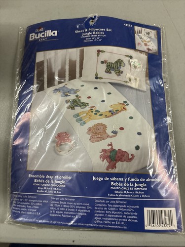 Bucilla set lenzuola federe - set,