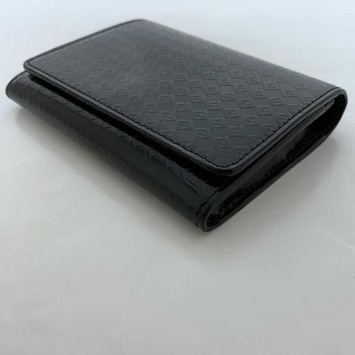 Fendi card case black - card,