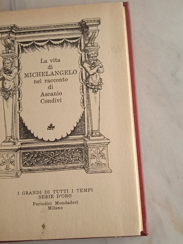 Libro vita michelangelo - la, di