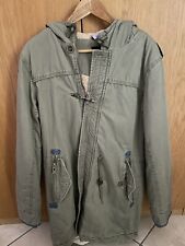 Cappotto Uomo Parka Giubbotto Invernale Giaccone imbottito pelliccia