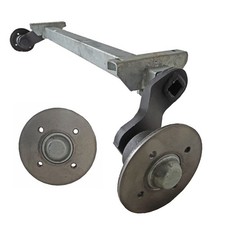 Asse rimorchio 750 kg - A =
