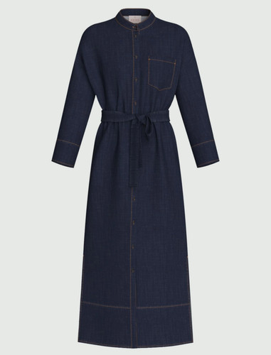 Emme marella abito in denim - marella,