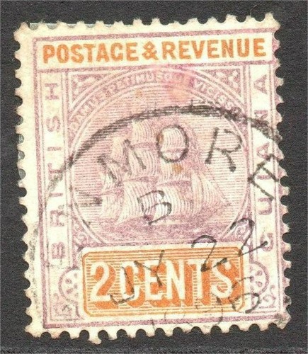 Guyana britannica 1896 enmore - guyana,