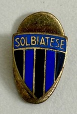 SOLBIATESE Solbiate Arno vecchio distintivo calcio attacco a piedino