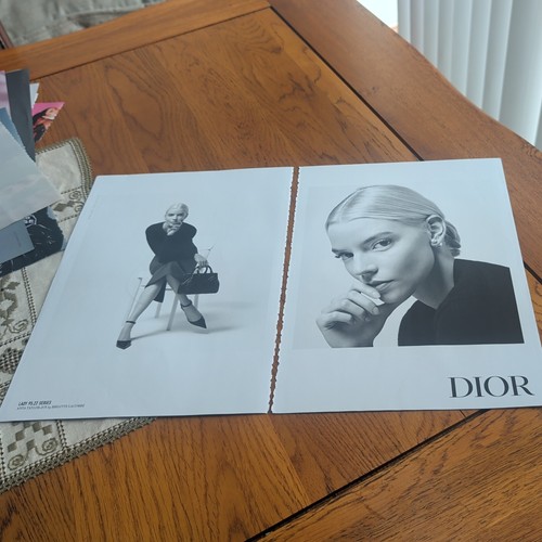 Anya taylor joy dior - dior, print