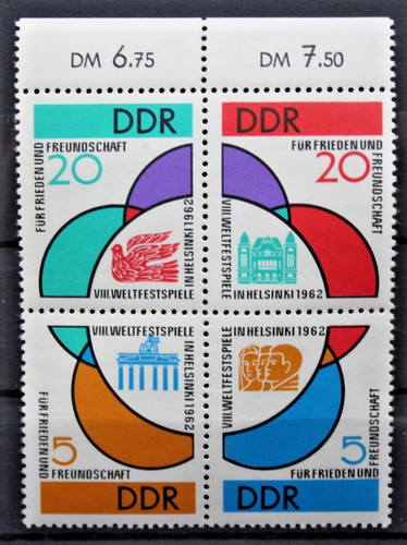 Germania est ddr 1962 festa - germania,