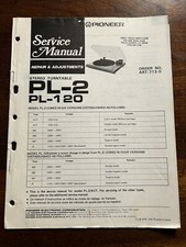 Pioneer PL-2 PL-120 Stereo