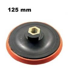 PLATORELLO PER CARTA VETRATA A STRAPPO 125 mm PER SMERIGLIATRICE ANGOLARE