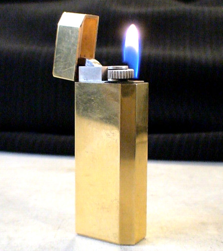 Briquet ancien cartier 30µ - ancien,