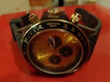 V.I.P Time. Orologio Uomo Cro  quartz official time cassa color oro