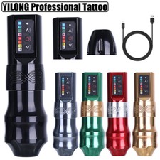 Pistola Trucco Macchina Tatuaggi Rotante Wireless Professionale Stroke 4.0 con RCA 2000mAh