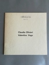 Claudio Olivieri, Valentino Vago. San Luca Galleria d'Arte. Catalogo mostra 1974