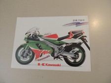 Brochure depliant Kawasaki ZXR