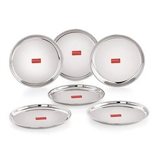 Set Di 6 Acciaio Inox Snack