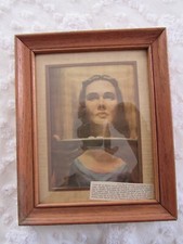 Immagine incorniciata santa - incorniciata,