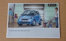 Smart Fortwo Mhd Coupè Cabrio 2010 Novembre Prezzo di Catalogo