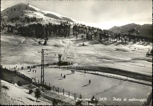 Sestriere pista pattinaggio - pista, di