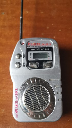 Mini scan radio - scan, speaker