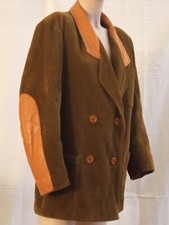 Jungle Jap -Paris ("Kenzo") - Giacca doppio petto donna in velluto vintage