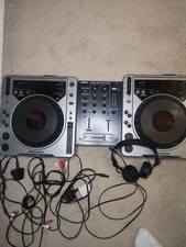 Pioneer CDJ800Mk1 - COPPIA - Manutenzione... Cuffie Sehnheiser HD25... Mixer ad anello.