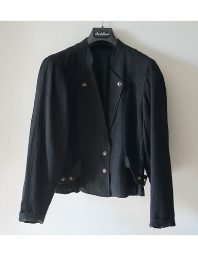 Giacca nera 48 vintage - nera,
