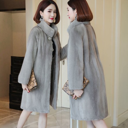 Cappotto pelliccia velluto