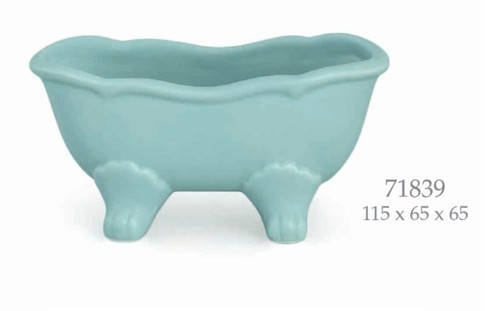 Vasca bagno resina celeste - da,