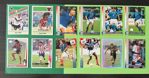 12x vecchie figurine calcio - 12x,