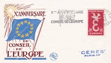 FRANCIA 1959 FDC CONSIGLIO