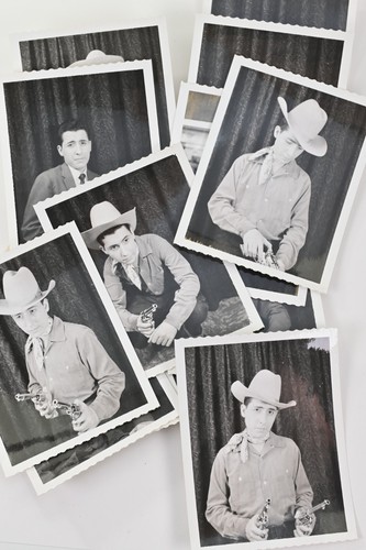 Lotto foto attore cowboy - foto,