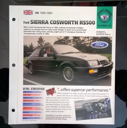 Imp 1986 ford - imp, sierra