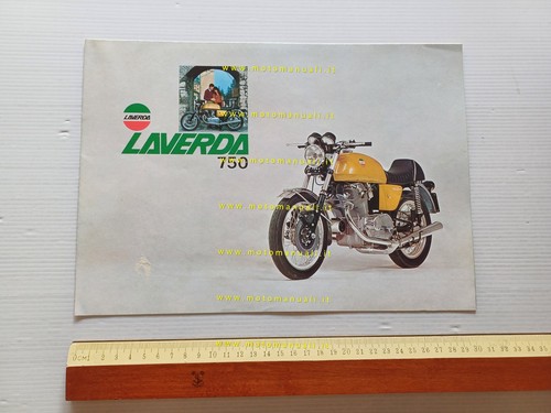 Laverda 750 1974 depliant - sf,