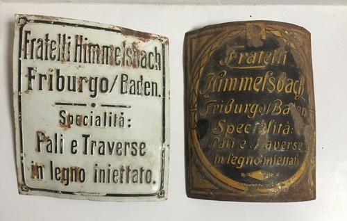 Targhe antiche originali - antiche,