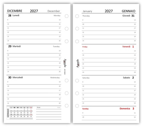 Ricambio agenda organizer - ricambio,