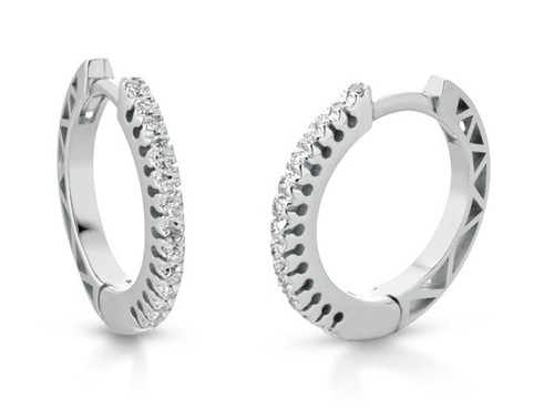 Orecchini oro bianco 18kt - orecchini,