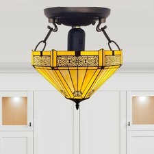 Plafoniera stile Tiffany