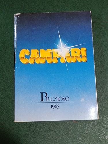 Campari prezioso 1985 agenda - prezioso,