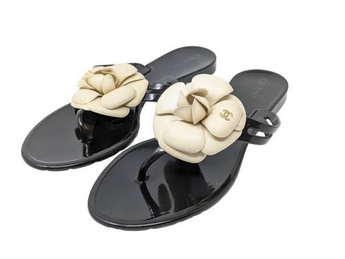 Sandali piatti chanel perizoma - sandali,
